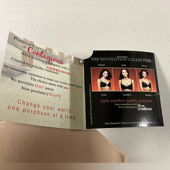 Revolution Bra by Tatiana nude t shirt bra underwire seamless padded - Picture 5 of 5